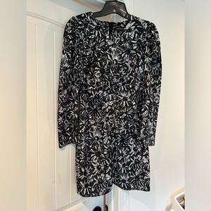 Topshop dress size 8 long sleeve never worn